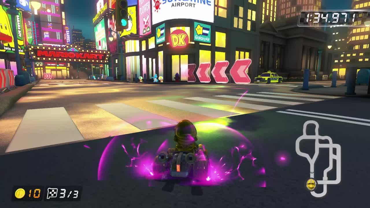 Mario Kart 8 Deluxe – Tour du circuit "Escapade new-yorkaise" (vague 2 du DLC)