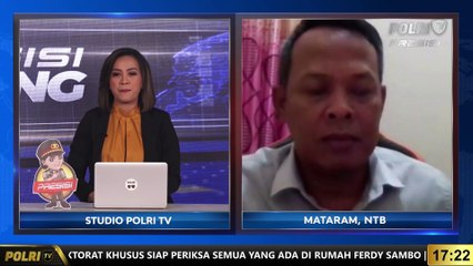 Live Dialog Bersama Kasubdit II Ditresnarkoba Polda NTB Kompol Harjanto Saksono Terkait Pengungkapan Kasus Ganja 1,7 kg