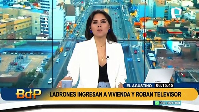 “Robacasas” siembran el terror en viviendas en El Agustino