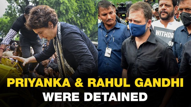 Congress protests nationwide, Gandhis lead in Delhi