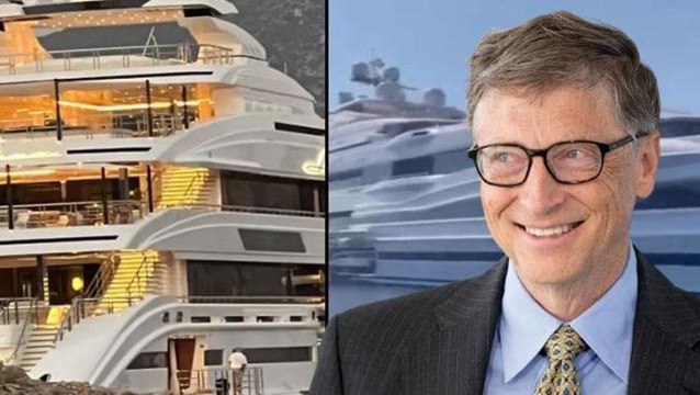 Gözler Marmaris'te! Ünlü iş insanı Bill Gates'in yatı, Emel Sayın Koyu'na demirledi