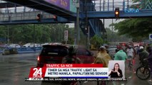 Timer sa mga traffic light sa Metro Manila, papalitan ng sensor | 24 Oras
