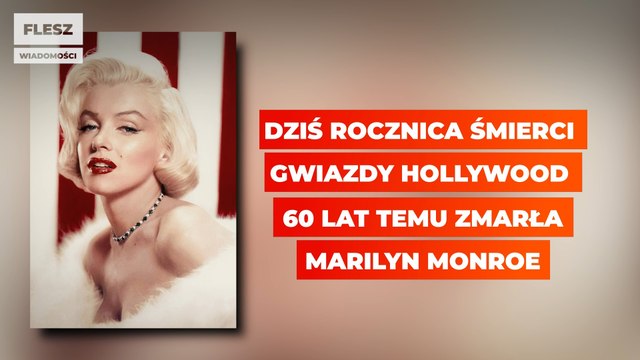 Była ikoną kina. Mija 60 lat od śmierci Marilyn Monroe