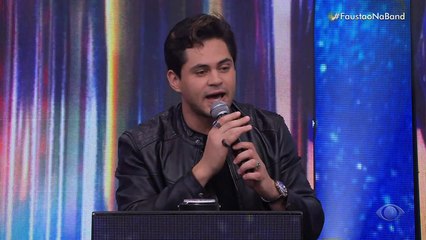 Filho de Shaolin agradece Faustão pela carreira do pai: "Você consagra"