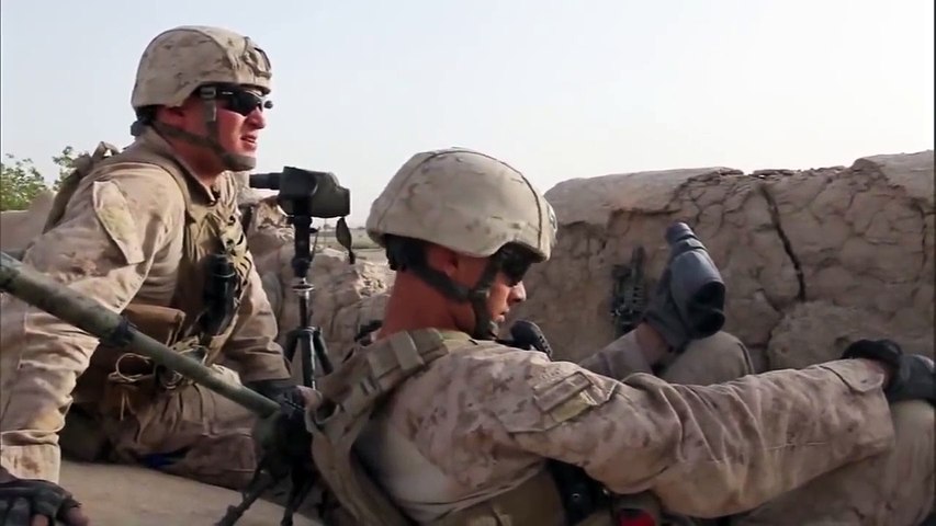 Sniper's Kill Taliban During Operation Helmand Viper in Afghanistan