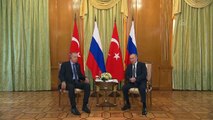 Cumhurbaşkanı Erdoğan ile Putin Sochi Görüşmesi-Erdoğan'dan Akkuyu açıklaması