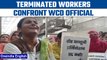Delhi Anganwadi workers demonstrate at WCD office | OneIndia News *news