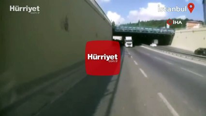 Çekmeköy’de hafriyat kamyonu kazasında yeni görüntüler