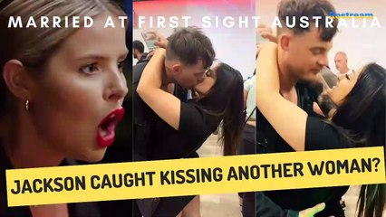 MAFS AU Olivia Frazer Speechless Jackson Lonie is caught passionately kissing ANOTHER woman!