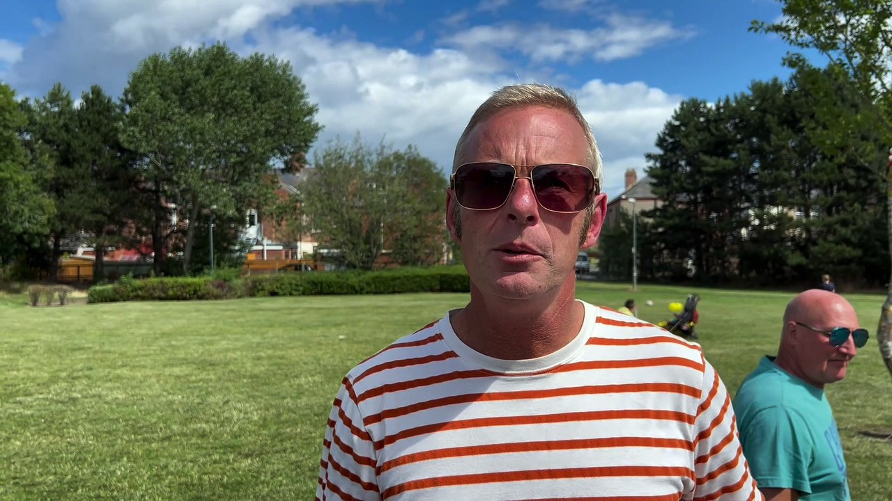 Campaigners gather at Disco Fields play park to protest potential housing development