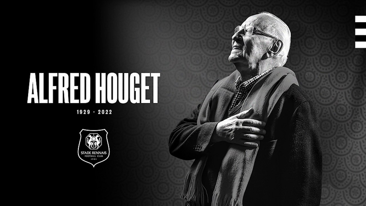 Alfred Houget, président d'honneur du SRFC