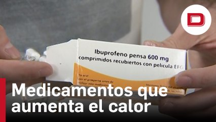 Medicamentos como el ibuprofeno aumentan el calor corporal tras su ingesta