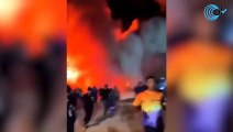 El escalofriante vídeo de personas en llamas huyendo del incendio en una discoteca de Tailandia