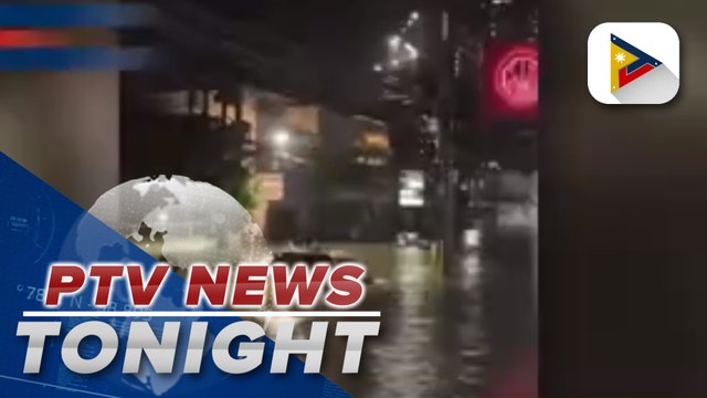 Flooding experienced in many parts of Cebu due to rains caused by LPA