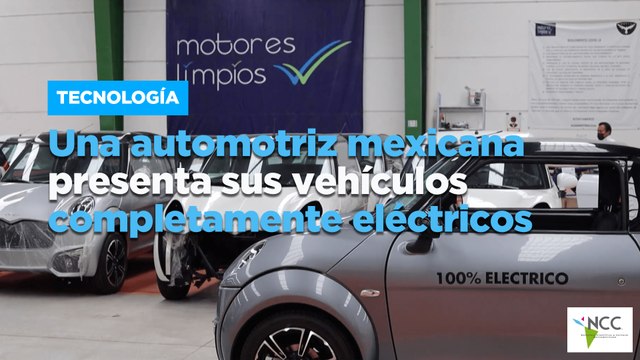 Una automotriz mexicana presenta sus vehículos completamente eléctricos