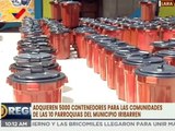 Lara | Plan Cayapa del Agua adquiere 5 mil contenedores para 10 parroquias del municipio Iribarren