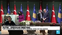 Putin and Erdogan seek common ground as Turkey, Russia remain 'on opposite ends of major conflicts'