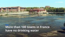 More than 100 French towns without drinking water amid 'historic drought'