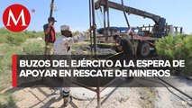 Continúan los trabajos de rescate en la mina de Coahuila, 10 mineros permanecen atrapados