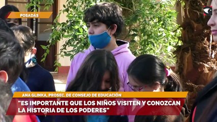 "Es importante que los niños visiten y conozcan la historia de los poderes"