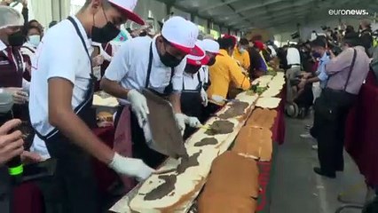 Mexikanisches Riesensandwich bricht Rekorde