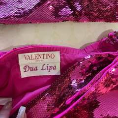 Dua Lipa Gave Barbiecore a Sexy Twist With a Bra Top and Matching Skirt