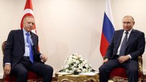 Cumhurbaşkanı Erdoğan ve Putin arasındaki görüşme sona erdi