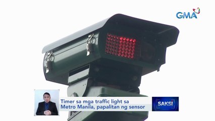 Timer sa mga traffic light sa Metro Manila, papalitan ng sensor | Saksi