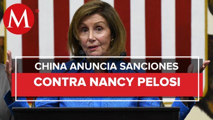 China anuncia sanciones contra Pelosi tras visita a Taiwán: "interfirió en asuntos internos"