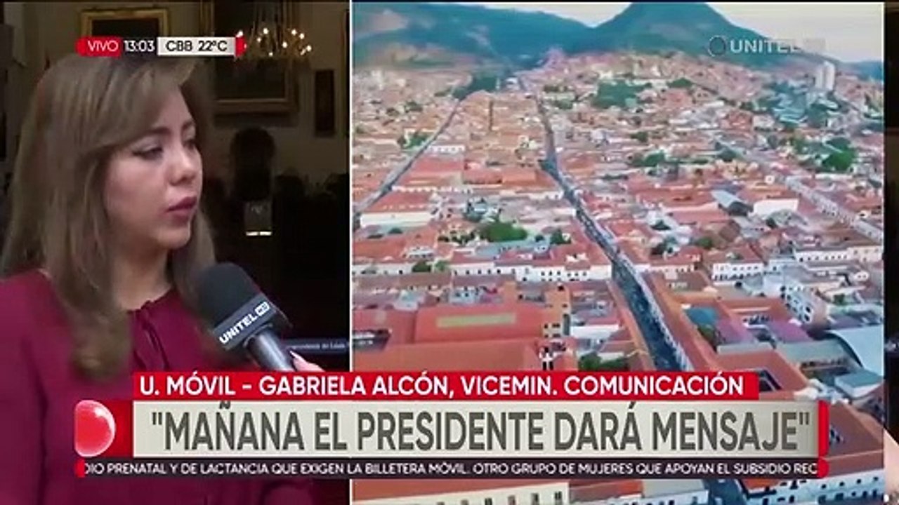 Mensaje de Luis Arce por el 6 de agosto será a...