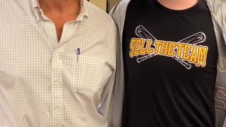 Pirates Fans Owns Owner in Photo