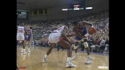 NBAHistory: Patrick Ewing Poster Dunk vs PHX