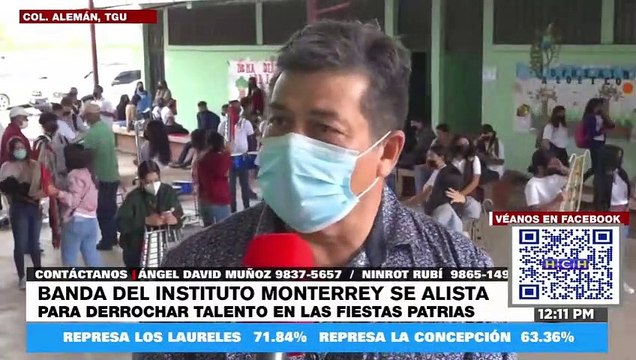 Así se prepara en instituto “Monterrey” para las Fiestas Patrias