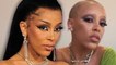 Doja Cat Reveals Her Shaved Head & Shaves Her Eyebrows On Instagram Live