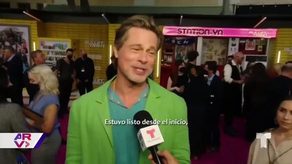 Brad Pitt, sobre trabajar con Bad Bunny