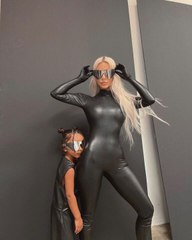 Kim Kardashian Proved She's a Supportive Ex by Matching With Her Daughters in Yeezy Shades