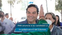 Enrique Vargas va como candidato del PAN contra Delfina Gómez en Edomex