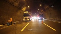 Bolu gündem haberleri... Bolu Dağı Tüneli'nde zincirleme trafik kazası meydana geldi