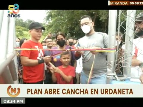 Miranda | Plan Abre Cancha recupera espacios deportivos en el municipio Urdaneta