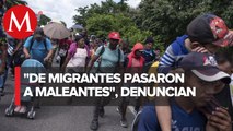 Empresarios en Chiapas exigen disminuir el flujo de migrantes