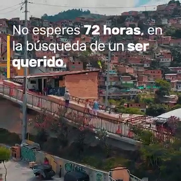 Si sospecha de la desaparición de una persona, denuncie de manera inmediata