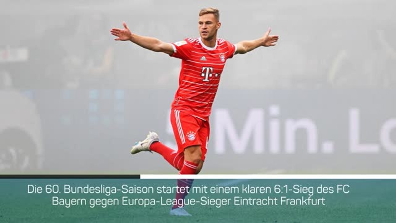 Fakten-Report: FC Bayern zerlegt Frankfurt 6:1