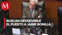 Magistrado propone devolver escaño a Jaime Bonilla en el Senado