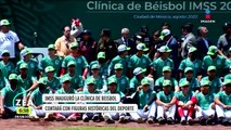 Se inauguró clínica de béisbol en la Ciudad de México