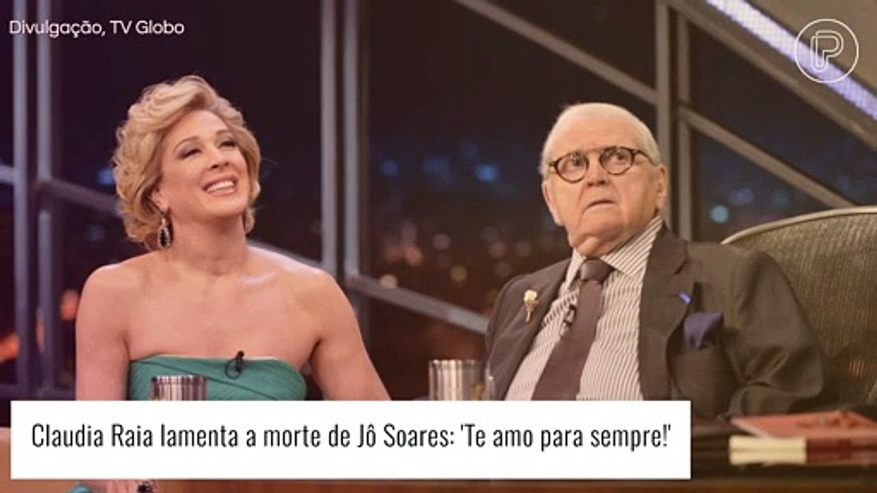 Claudia Raia faz revelações sobre Jô Soares, seu ex-namorado, e lembra melanoma: 'Jô salvou minha vida'