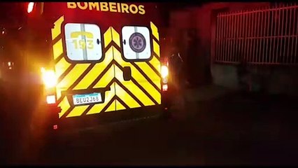 Mulher tem contusão no tórax ao sofrer queda de mesmo nível no Brasmadeira