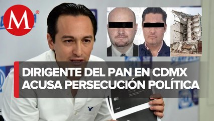 Download Video: PAN sostiene que acusaciones sobre 'Cártel Inmobiliario' es persecución política