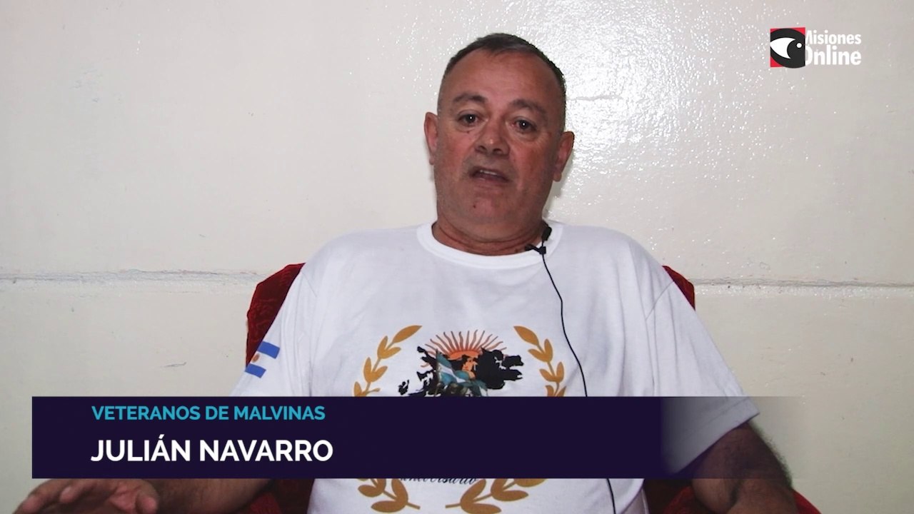 Héroes Misioneros de Malvinas | Entrevista al ex combatiente Julián Navarro: “Izaron nuestra bandera para que veamos que la prendían fuego”