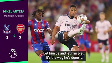 Saliba the star as Arsenal kick off season with a win