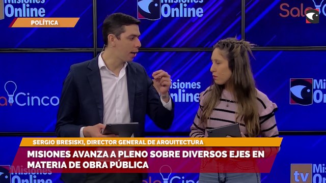 Sala cinco Misiones avanza a pleno sobre diversos ejes en materia de obra pública